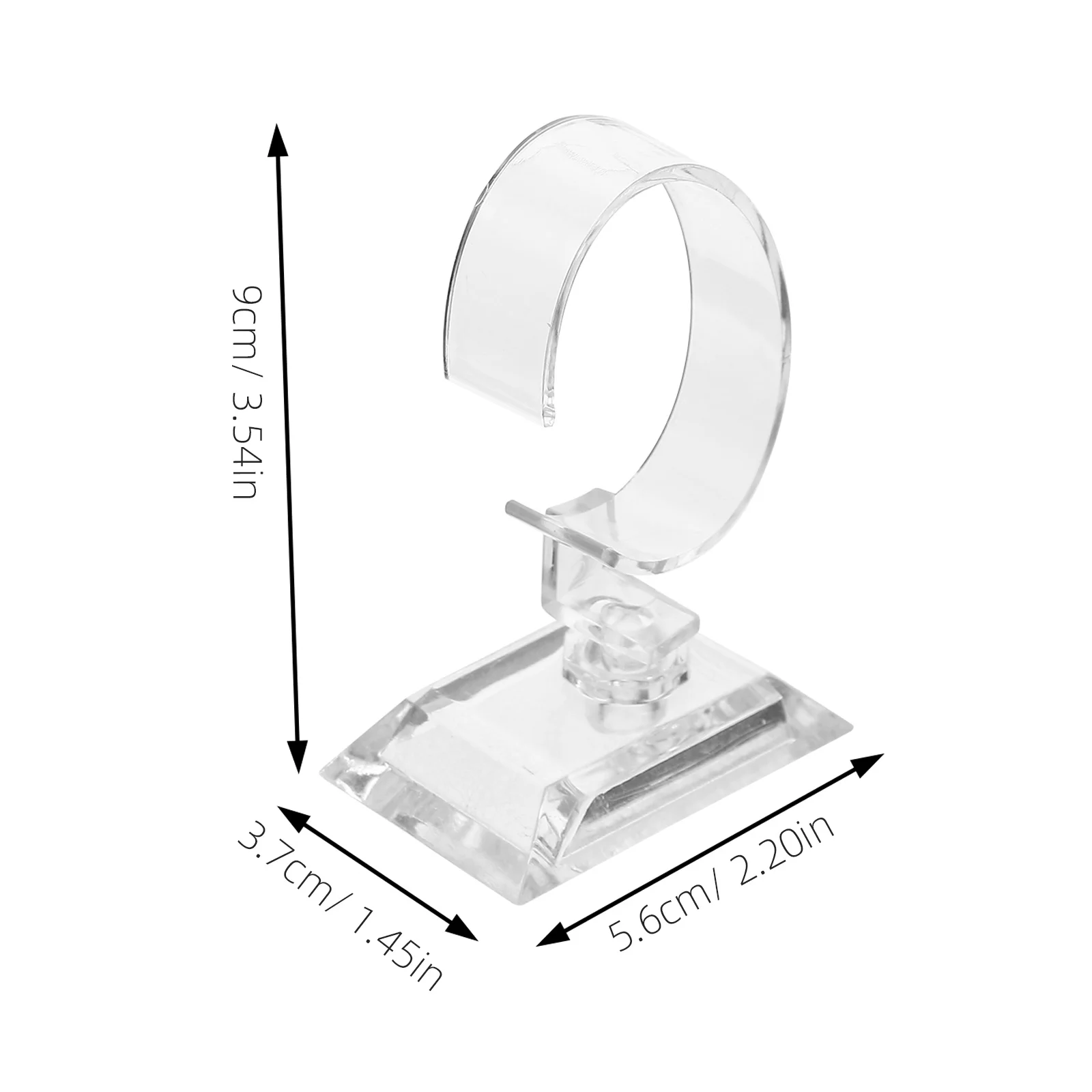 

8Pcs Watch Stand Plastic Display Holder Durable Watch Organizer for Bracelets Jewelry Plastic Jewelry Stand