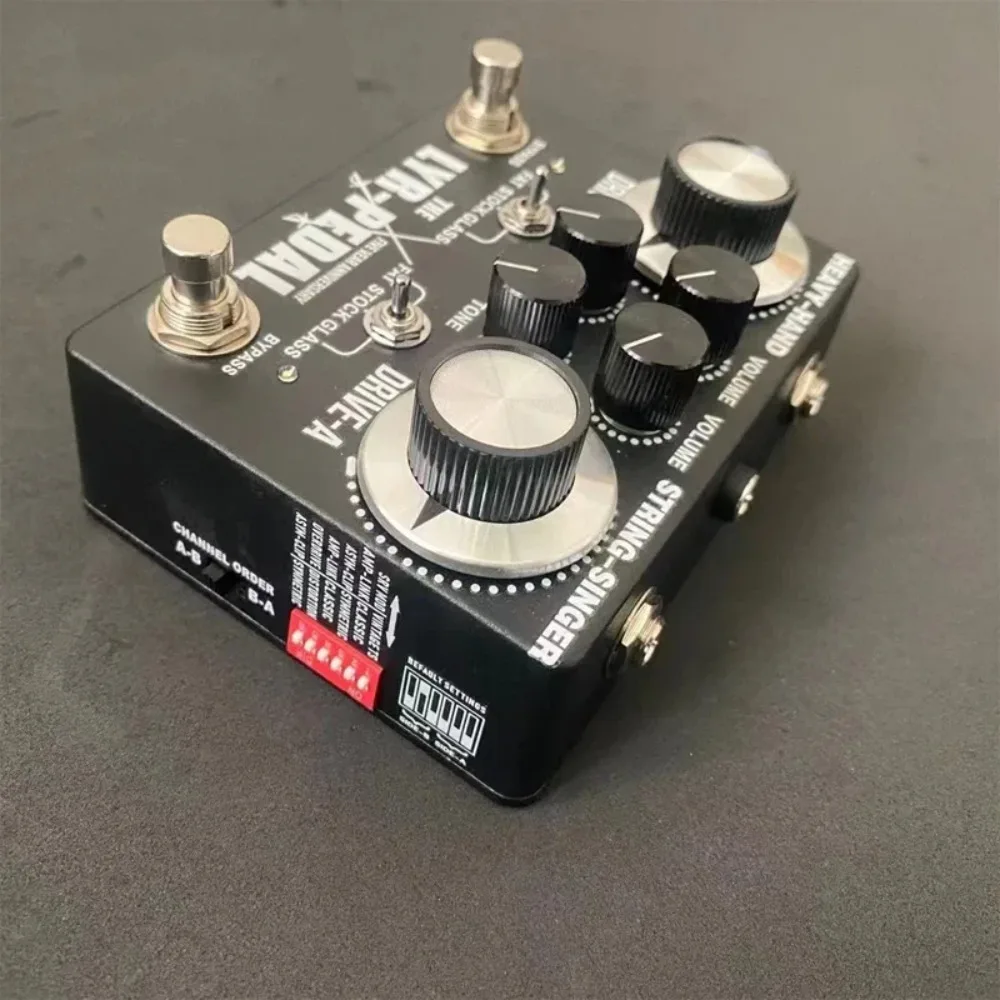 LY-ROCK Guitar Pedal, New Version King Tone Duellist OVERDRIVE