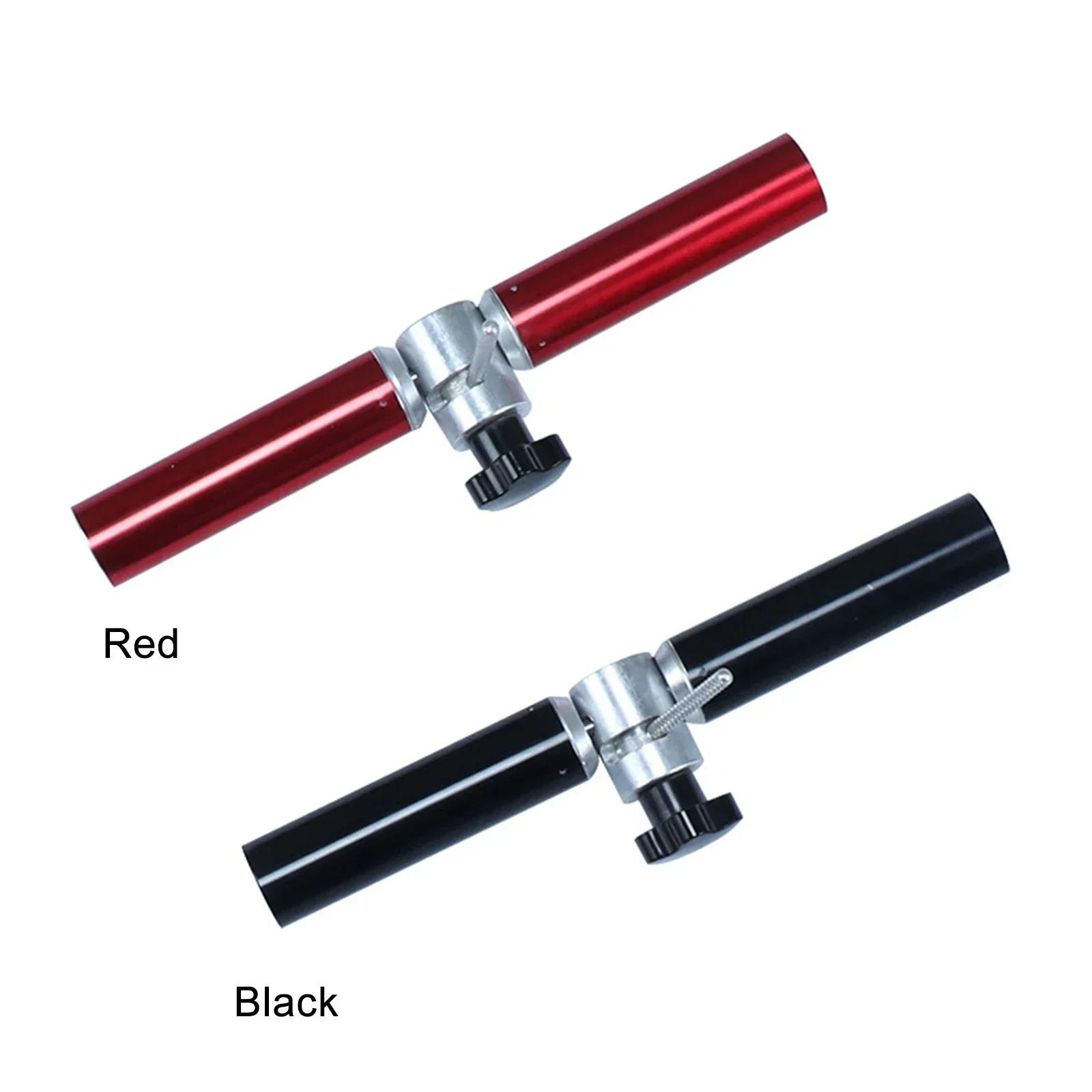 1PC black outdoor Aluminum Alloy Camping Awning Rod Y Tee Tube Connector Canopy Pole AccessoriesTent Pole Repair Tube Single Rod