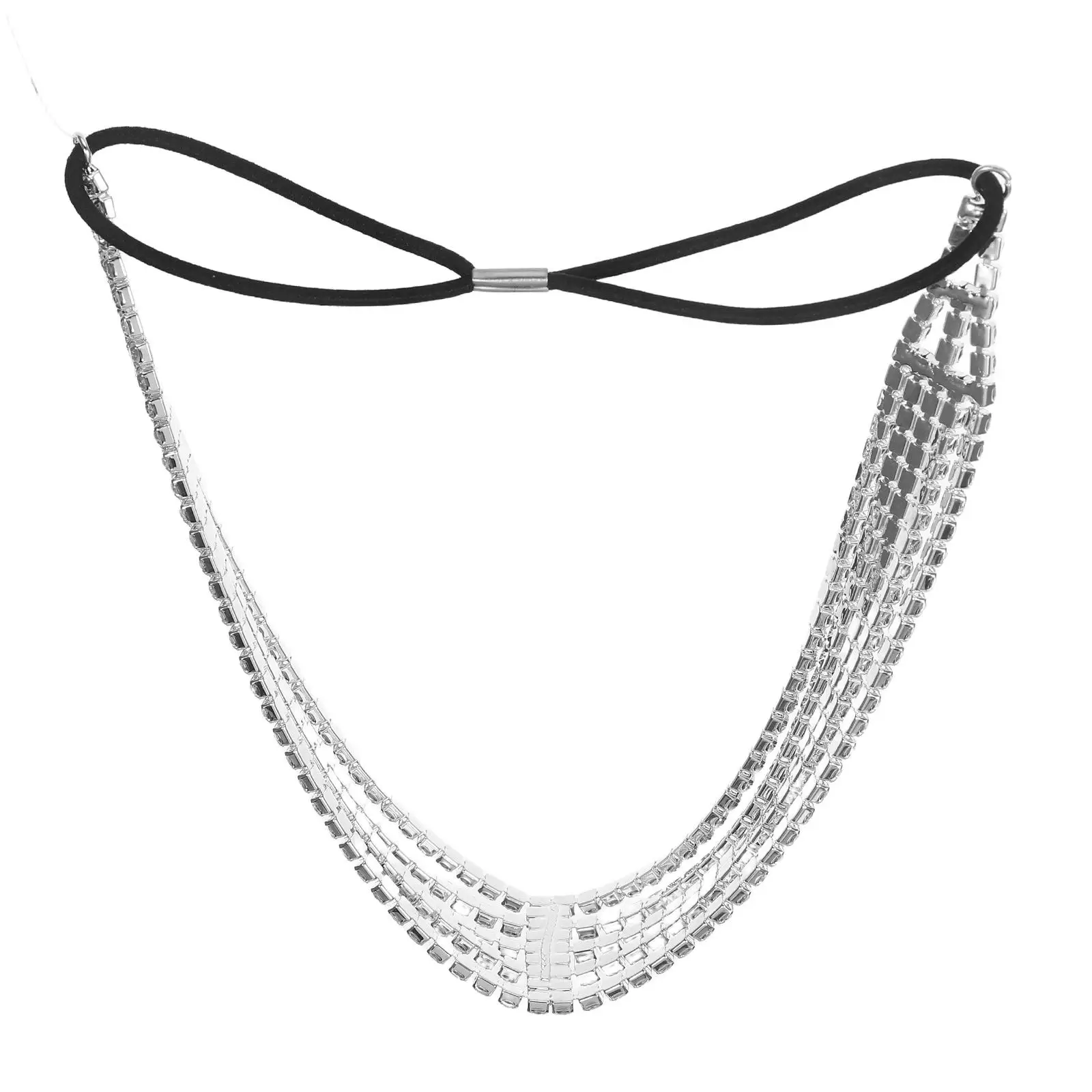 

Rhinestone Hairband Exquisite Decor Lightweight Comfortable Headdress Girls Accessories Wedding Party Photos Hair