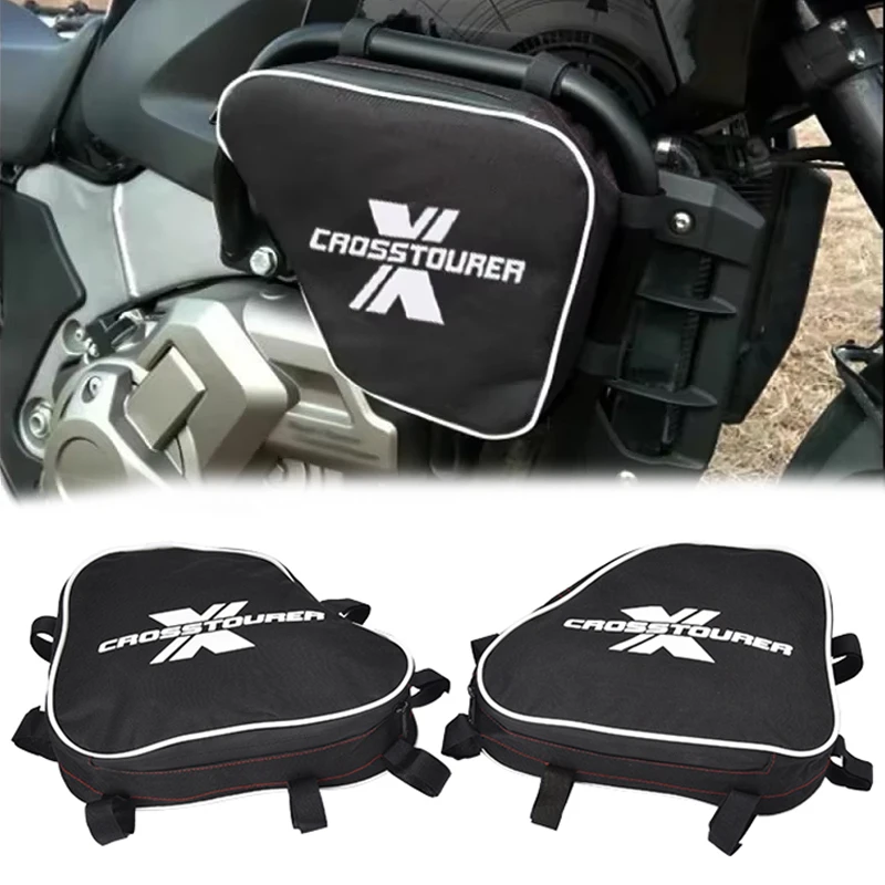 

For Honda CROSSTOURER VFR1200X 12-20 Crosstourer New Motorcycle Frame Crash Bars Waterproof Bag Bumper Repair Tool Placement Bag