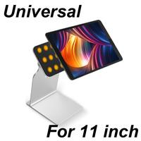 Aluminum Glue Magnetic Stand 360 Rotation Adjustable Foldable Holder Bracket For iPad Xiaomi Huawei Lenovo 11 inch PC Tablet