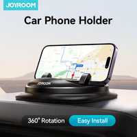 Joyroom Universal Car Phone Holder 360° Rotation Silicone Dashboard Phone Mount One-Handed Operation Phone Holder For Car Use