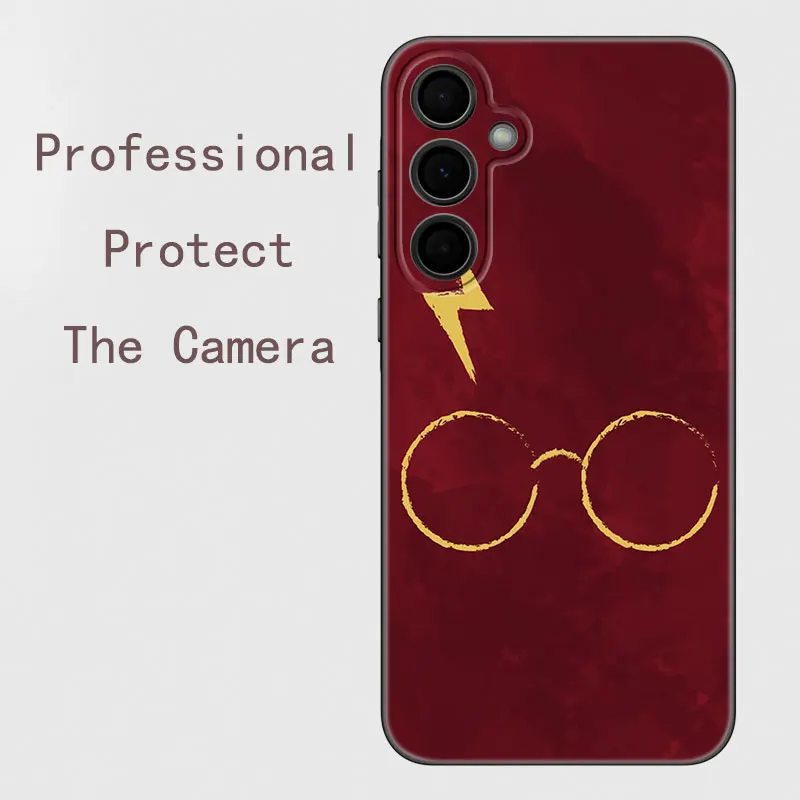 Harries Wand Potters Phone Case For Samsung A13 A22 A24 A32 A71 4G A33 A34 A52 A53 A54 A55 A73 5G A12 A14 A23 A31 A50 A51 A72