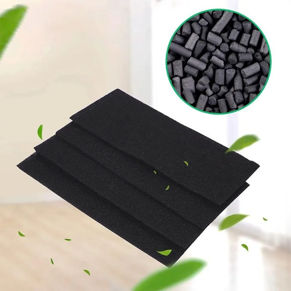 

1pc Activated Carbon Filter Cotton For Range Hoods For Replacing Air Purifier Filters Household Use Easy To Install