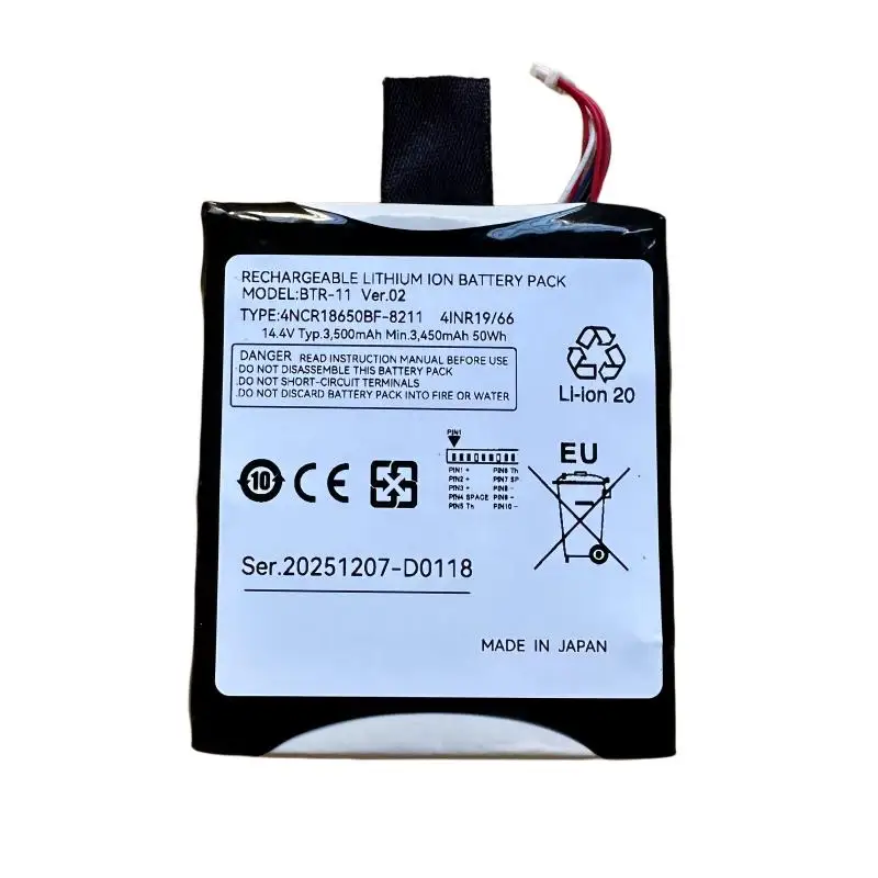 BTR-11 Replacement Battery Compatible With Fujikura 27S 27S+ 28S 28S+ 37S 38S 38S+ 48S A31 Fiber Fusion Splicer