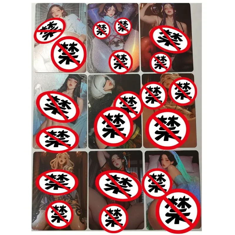 

9 шт./компл. DIY скрыть аниме-карту богини серии YoRHa No. 2 ACG сексуальные телесные карты игрушка подарочная игра самодельные аниме комиксы коллекционные карты