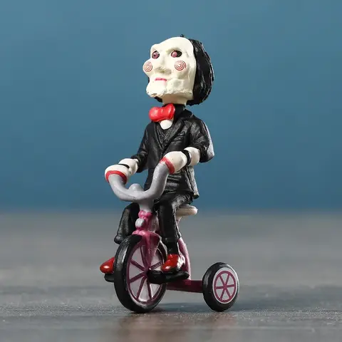 Skräckfilmen Saw Billy Mini Model Figurals Brinquedos Figur 10 best sales Billy Saw Funko Pop - №5