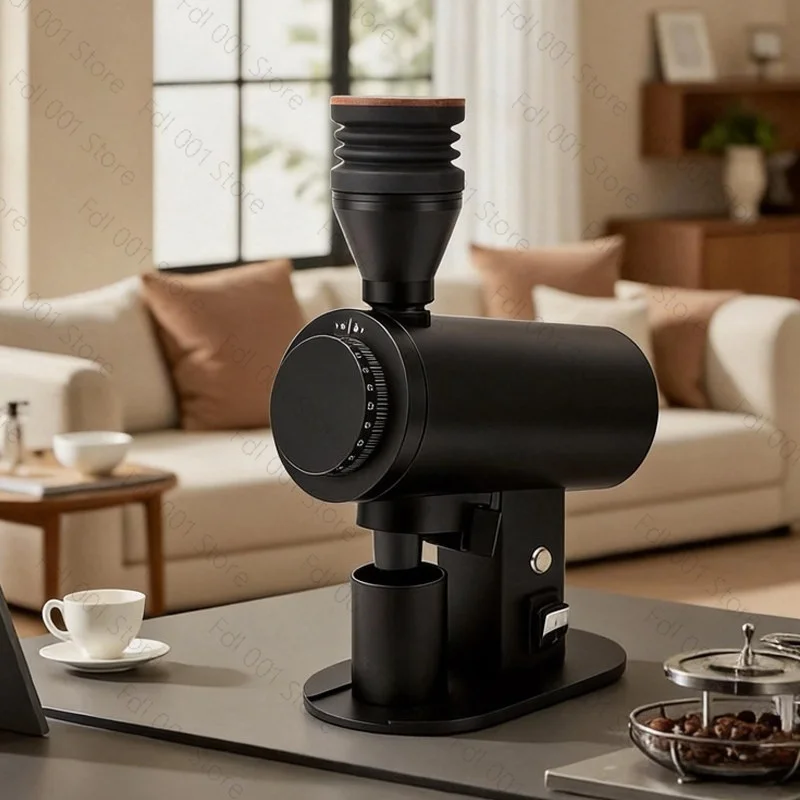 Electric Coffee Grinder DF83V 83mm Flat Burr Espresso Hand Brew Coffee Bean Grinding Machine