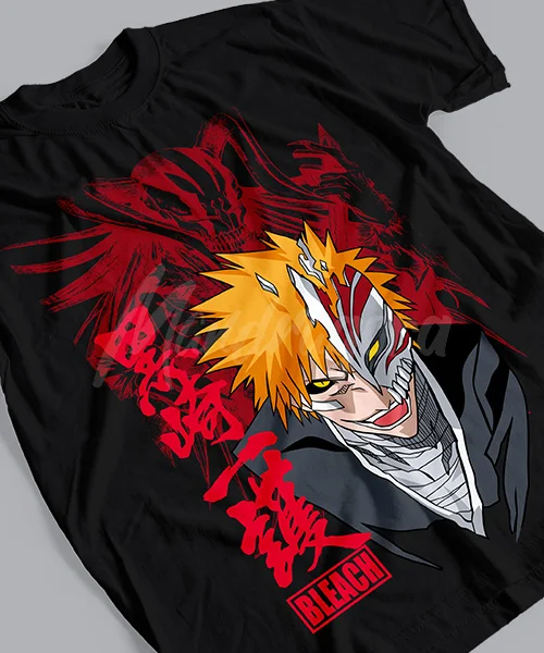 T-Shirt UNISEX BLEACH ICHIGO KUROSAKI DEMONIO VASTO LORDE