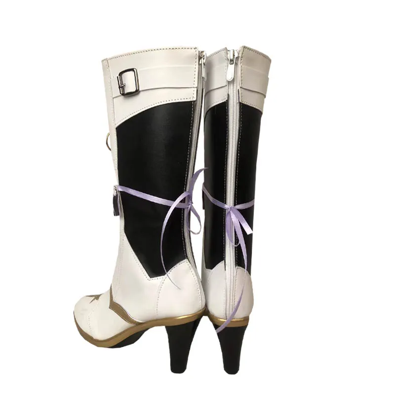 لعبة نو: أحذية كرنفال بليد التأثيرية أحذية الهالوين كرنفال حفلة حلوة جميلة القتال خادمة بولي Leather الأحذية الجلدية