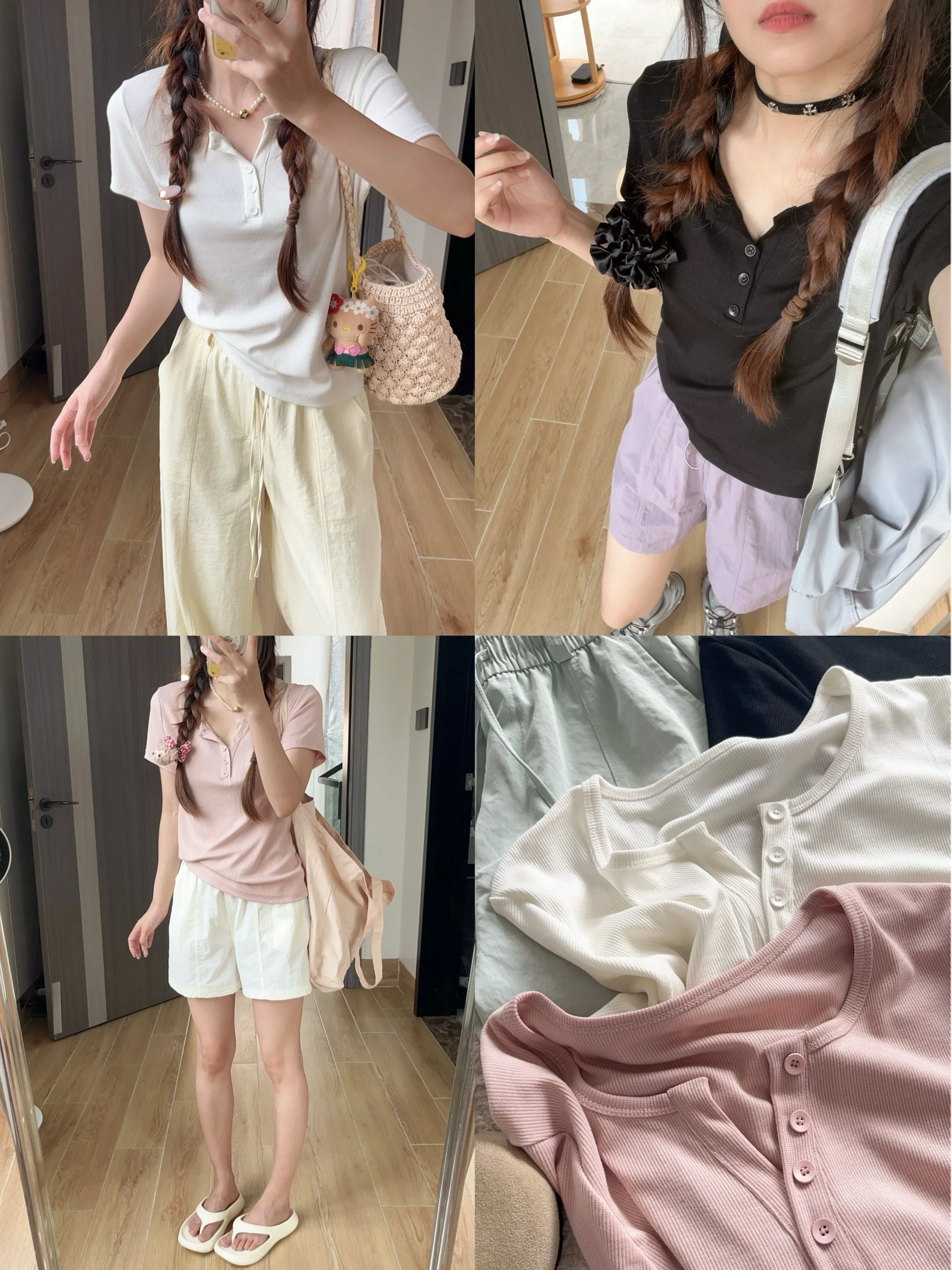 

Удобная женская футболка Rcelle Henry с коротким рукавом, повседневный свободный однотонный летний топ, дышащая, впитывающая пот, тонкая ткань