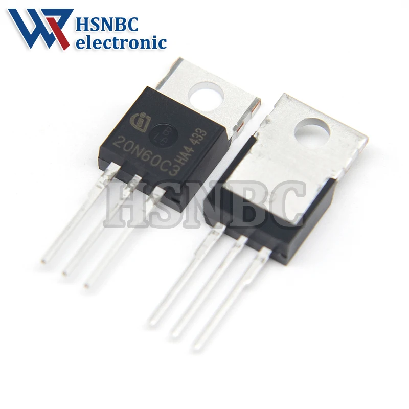 10PCS SPP20N60C3 TO-220 OR SPW20N60C3 TO-247 20N60C3 20.7A 600V N-channel Power MOSFET Transistor 100% New Original