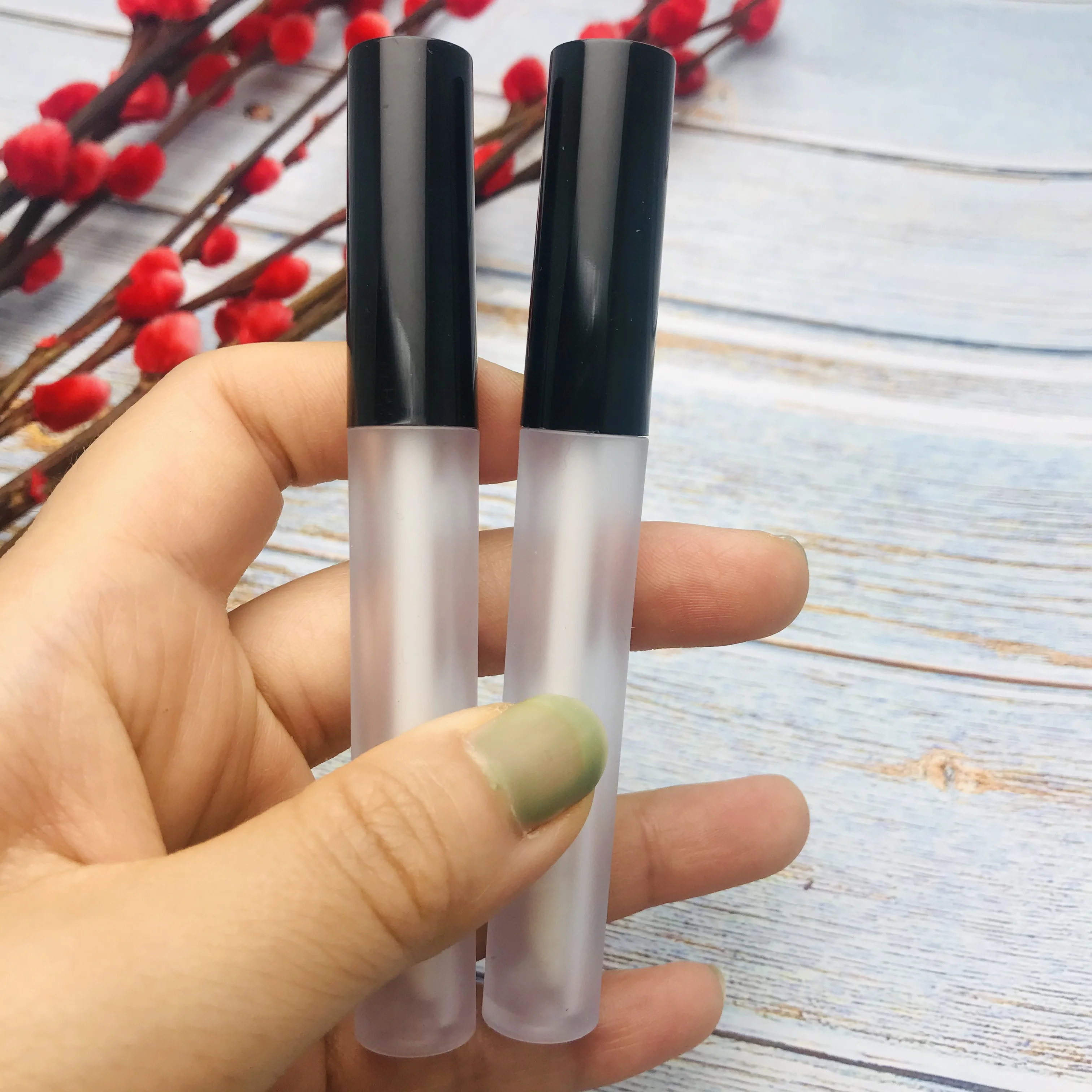 3 ml süße leere rosa Lipgloss-Röhre, DIY-Kunststoff-Behälter für flüssigen Lippenstift, Make-up-Tools für Frauen – Detail 7