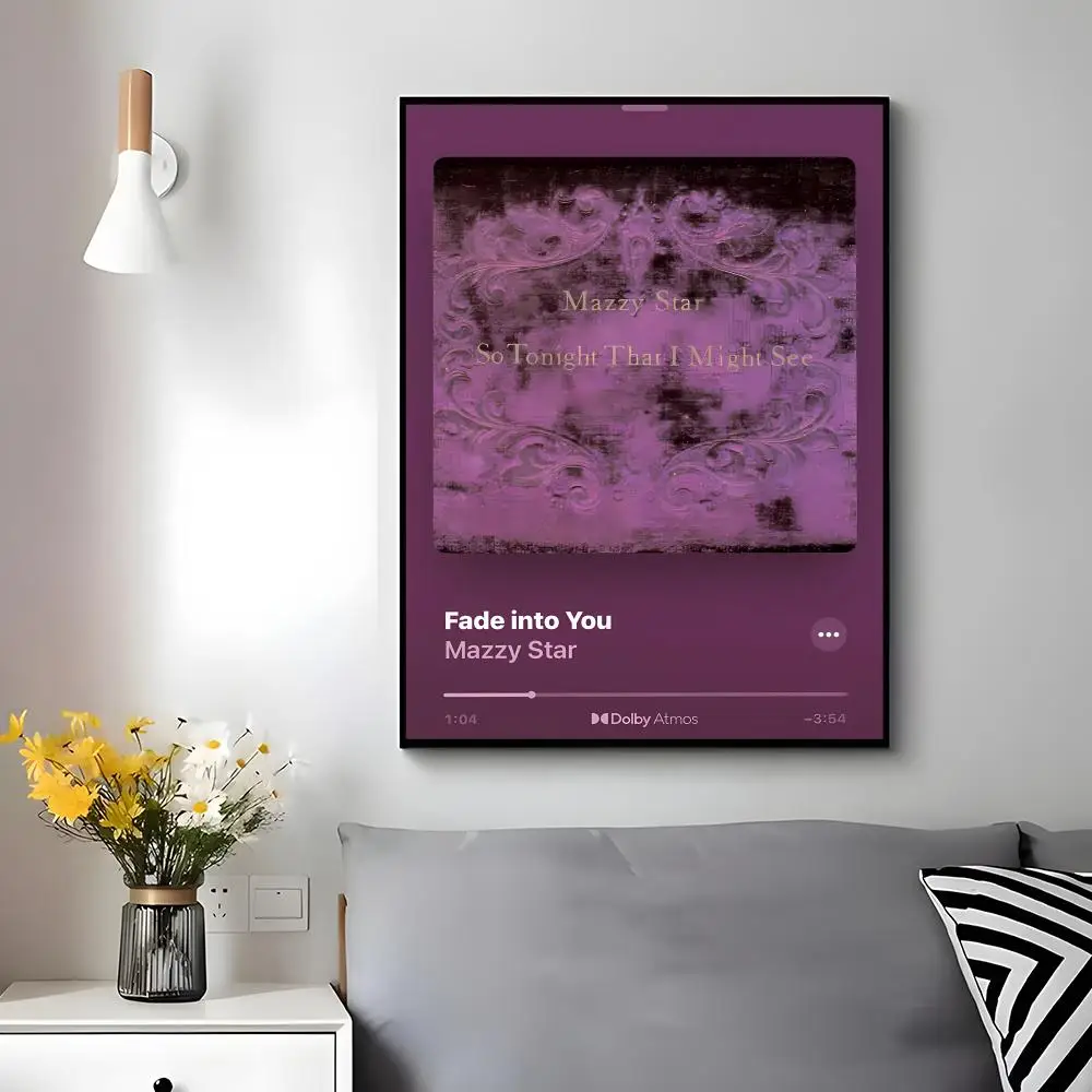 band rock M-Mazzy Star Poster Wall Ornament Home Decor Young Decor Fans