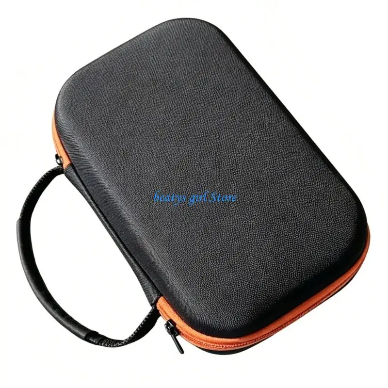 C7AB Protector Case Storage Box for Super Blocks Puzzle Game Scratchproof Carrying with Inner Pocket & Handle