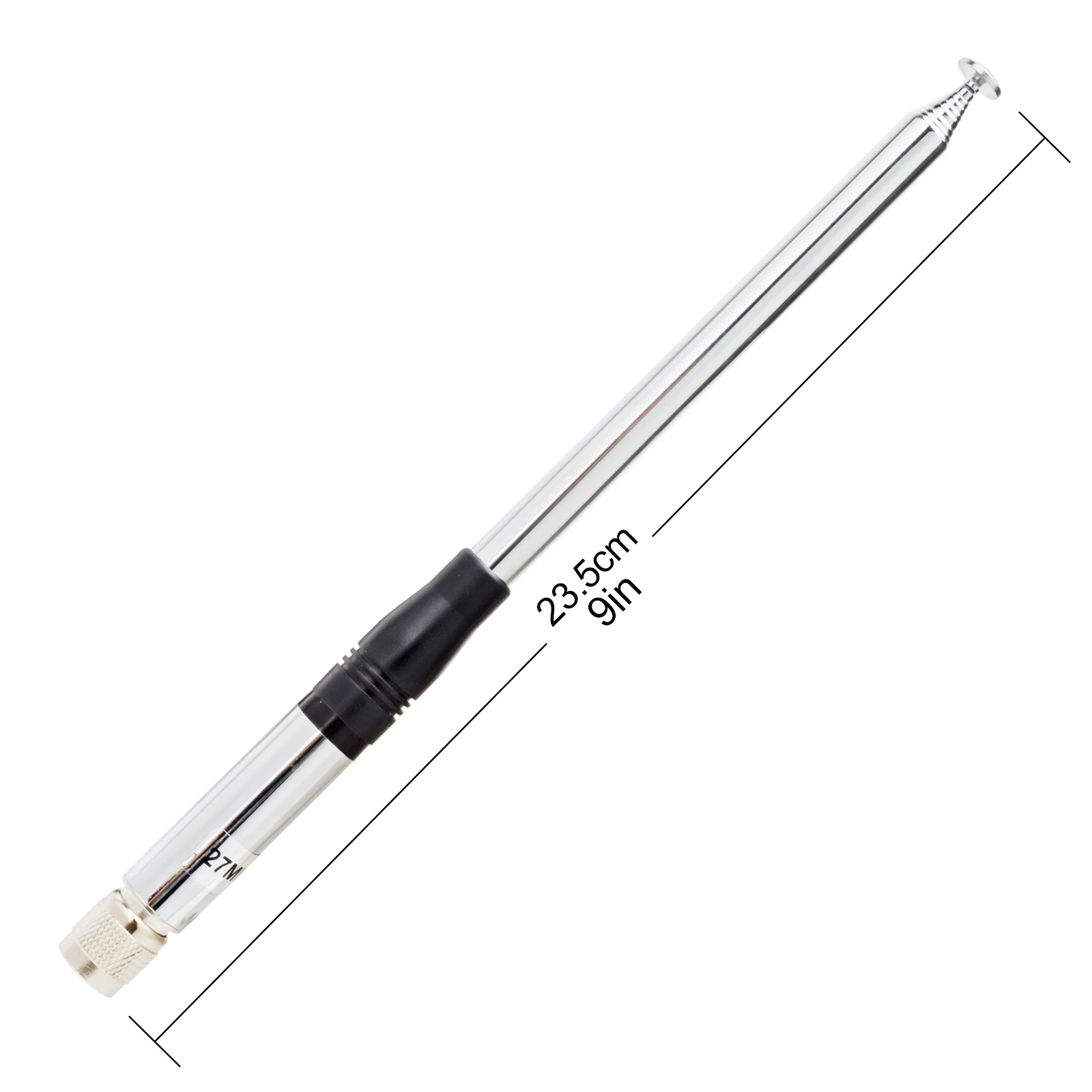 Cb Antenna 27mhz TNC Stainless Steel Telescopic/Rod HT Antennas for President Randy FCC/Randy II FCC Handheld CB Portable Radio - view 5