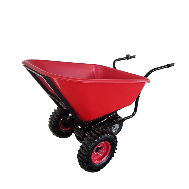 

Household Wheelbarrow Construction Site Cement Dump Hand Trolley Cart Garbage Tipper Electric Wheelbarrow