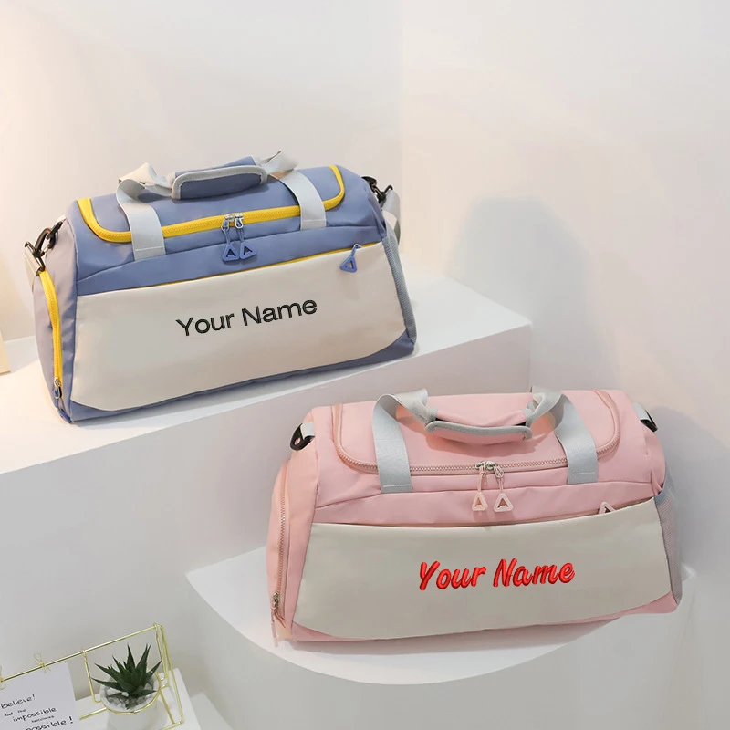 Bolsa de deporte personalizada bordada a mano para gimnasio y viaje - imagen 5