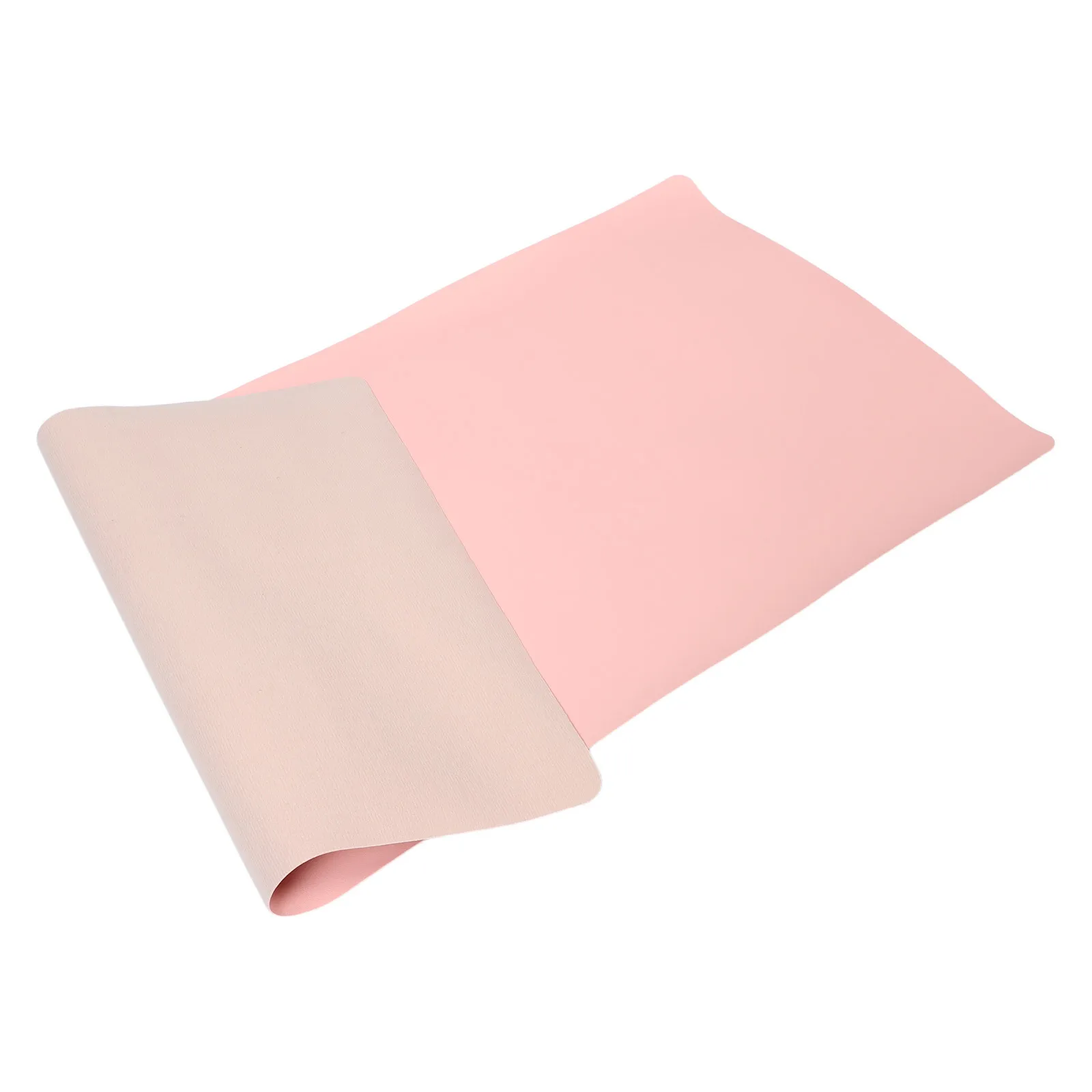 

Vanity Top Mat 40x80cm Pink Waterproof Desk Pad Cover Non Slip Dustproof Oil Resistant Comfortable Touch