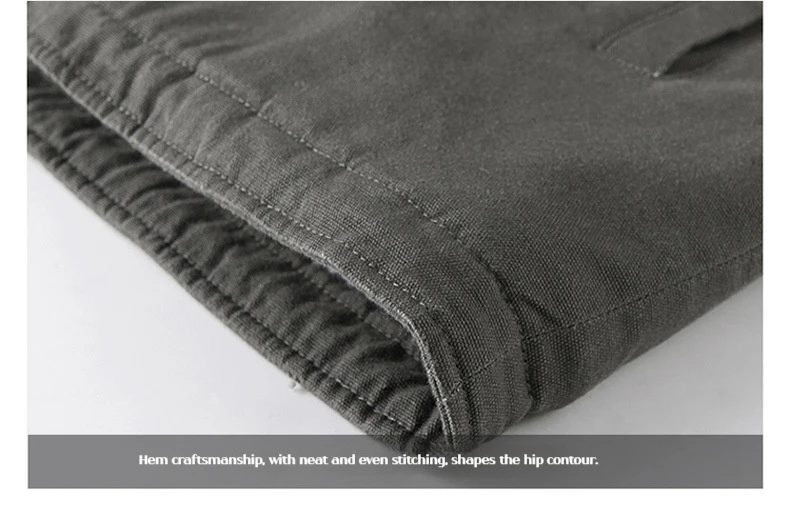 Kaltes Wetter im Freien, verdickt, winddicht, warm, für Herren, Baumwolle, gepolstert, mit Kapuze, Streetwear, modisch, lässig, Parka, Wintermantel – Detail 14