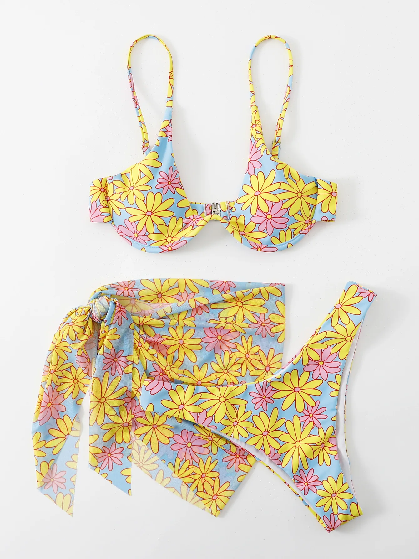 3 قطع رفع البيكينيات 2025 المرأة ثونغ ملابس السباحة مثير البرازيل ملابس السباحة الإناث مبطن الاستحمام ثوب السباحة ملابس السباحة