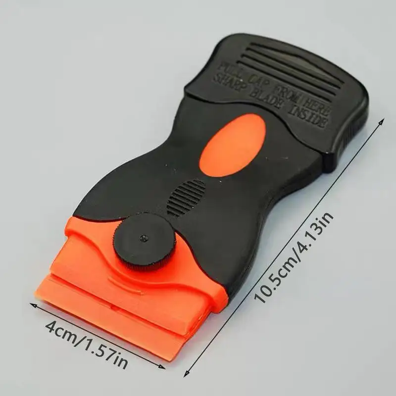 Scraper for Car Glass with Blades Window Glass Glue Sticker Remover Razor Blade Scraper to Clean Ceramic Hob Auto Squeegee Tool