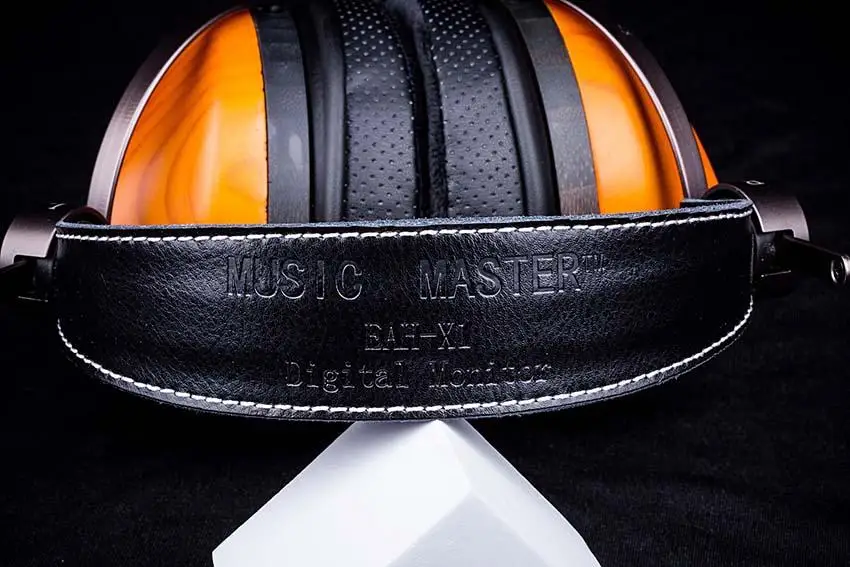 Música mestre 66mm nano diafragma de madeira plana música audiophile músico over-ear fechado-back fones de ouvido pk HE-R10 hd800