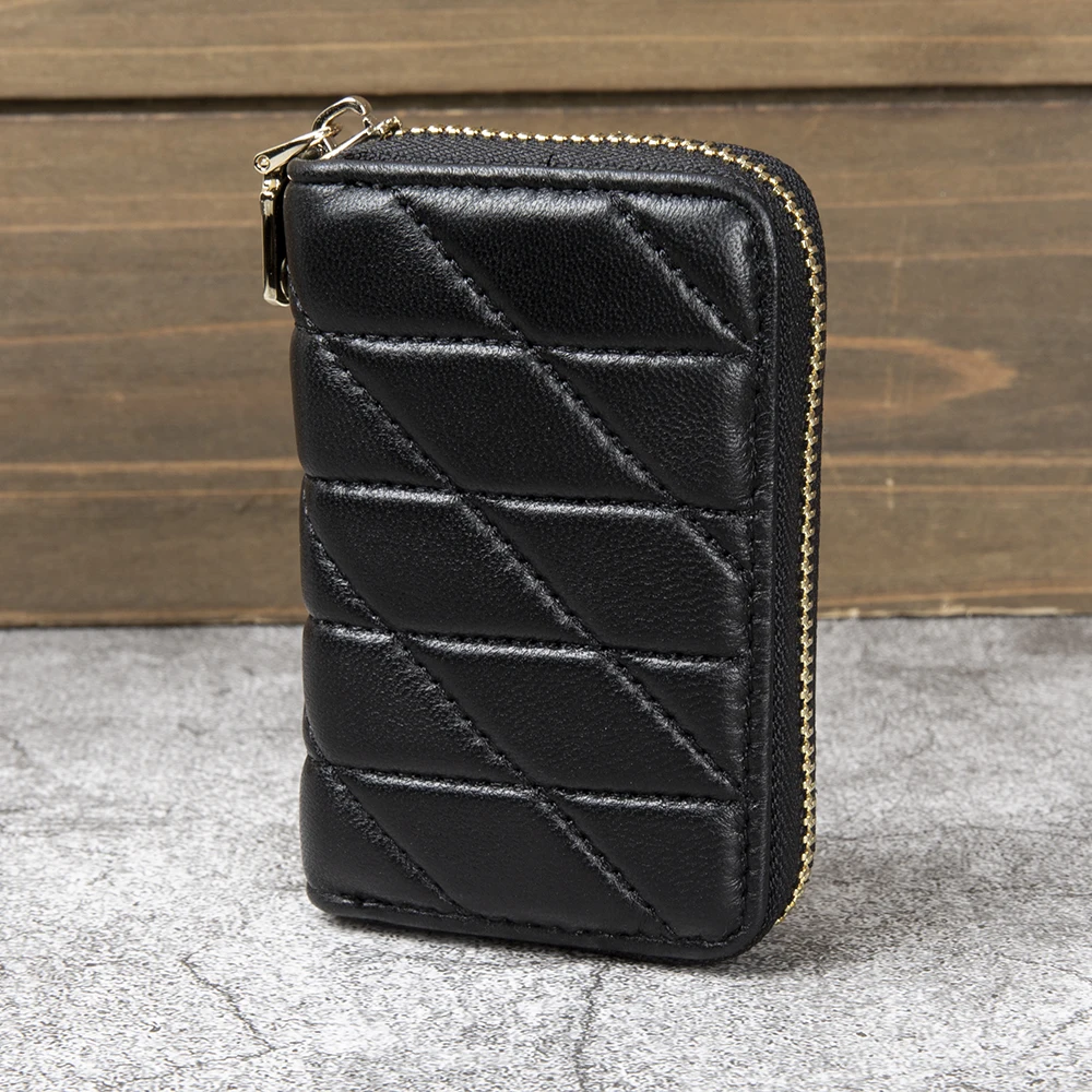 porta-cartoes-de-couro-genuino-f-em-couro-de-vaca-de-camada-superior-com-ziper-estilo-pequ-e-e-estojo-para