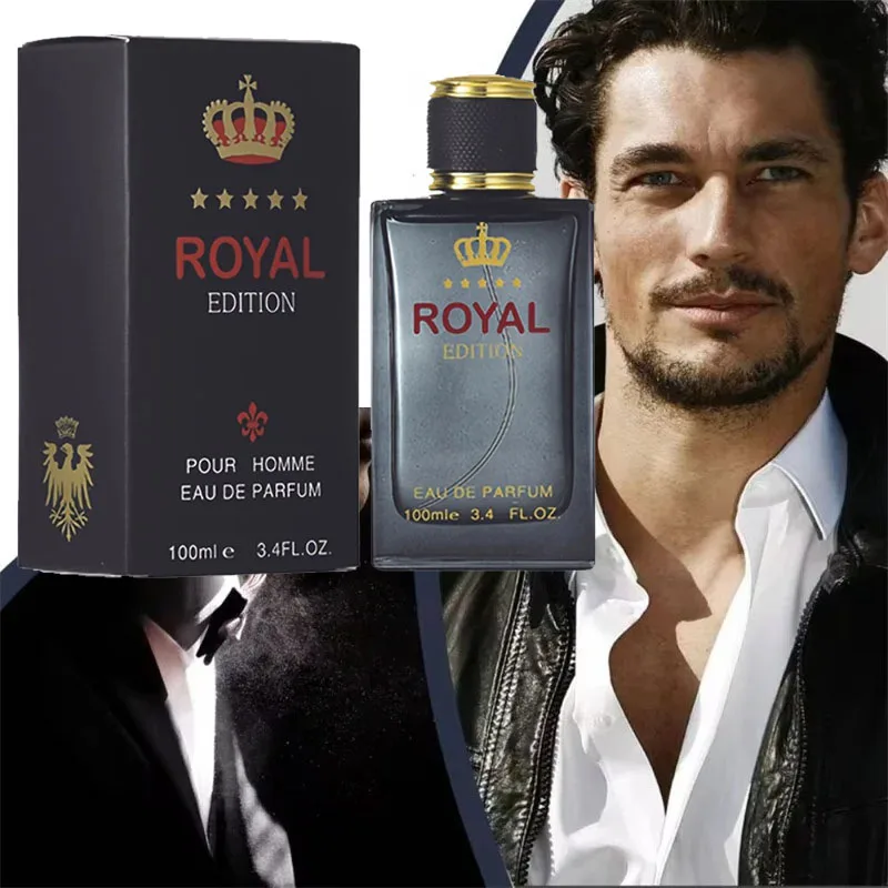 4歳の男性用香水,長持ち,edp,新鮮な琥珀色,レモン,ミント,バラ,マスクの香り,100ml