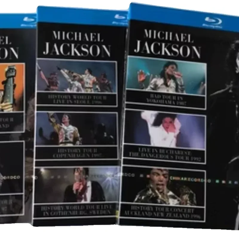 BD Blu-ray Michael Jackson Classic Concert Live Collector's Edition 8-Disc Box