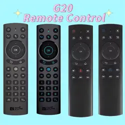 G20BTS 5.0 Plus G20S PRO 2.4G Wireless Smart Voice Air Mouse Gyroscope IR Learning Backlit G20 Remote Control for Android TV BOX