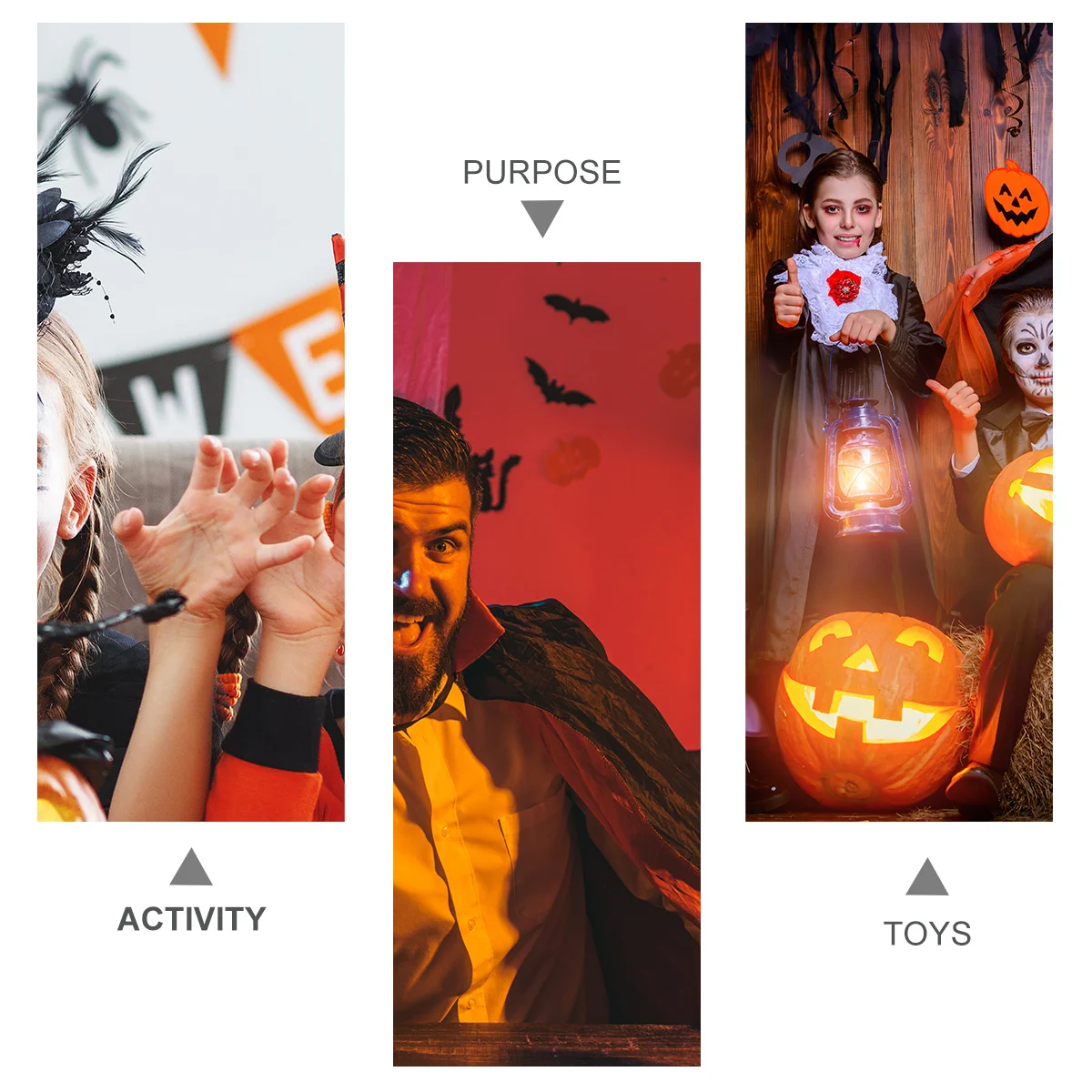 

1Set Luminous Halloween Bat Rings Flashing Finger Rings Open Size Party Decoration for Costume Night Glow Flashing Ring