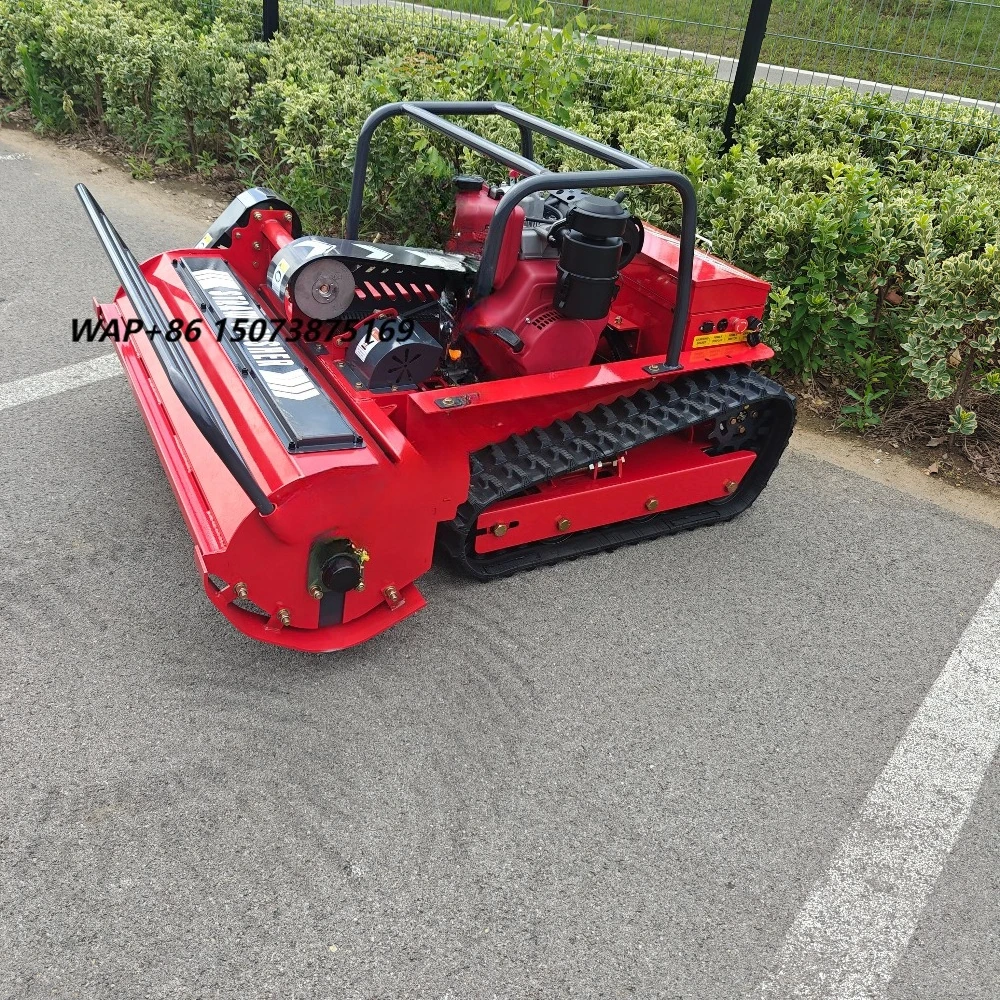 

Y10-1000 Fully Automatic 24V Cordless Flail LawnMower Zero Turn 800-1000-1200mm Remote Control Grass Cutter Machine
