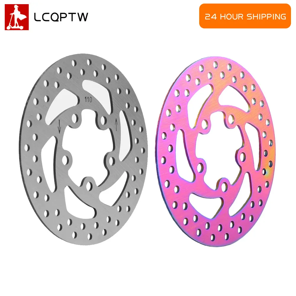 

110mm Brake Disc For Ninebot F2 Electric Scooter For Xiaomi M365 Stainless Steel Rotor Pad Contains 5 Screws Replacement Parts