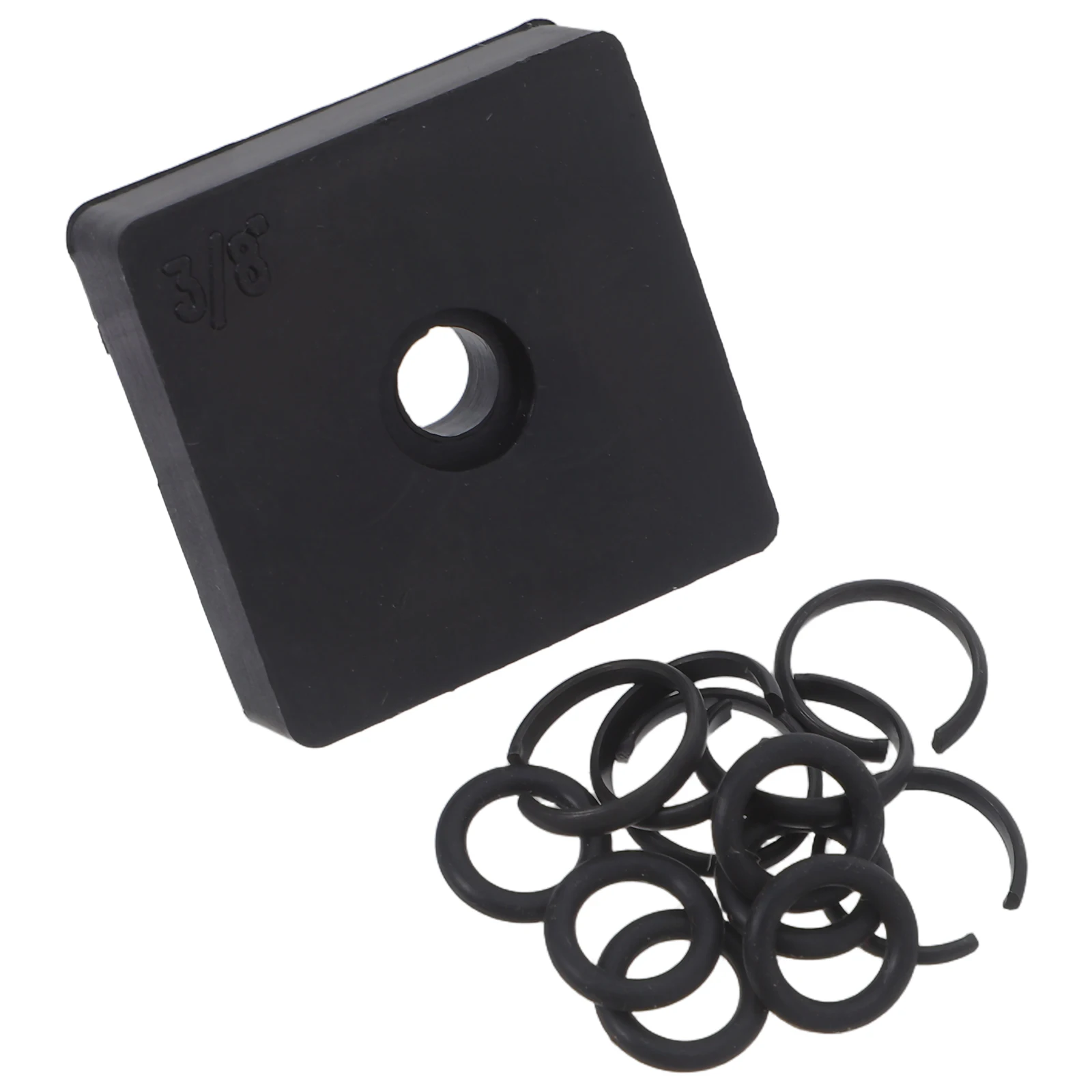 

1 Set Impact Retaining Ring Clip 3/8" With O-Ring Anvil Install Tool For Pneumatic Electric Cordless Wrench Repair Friction Ring