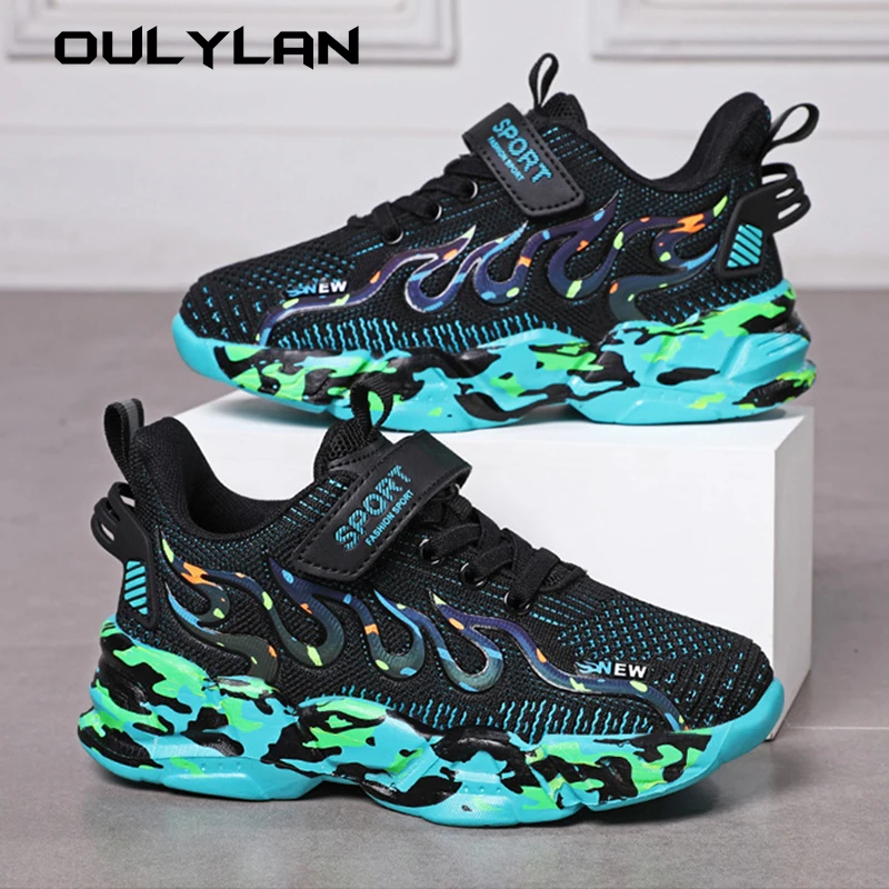 2024 Children Casual Shoe Student Basketball Shoes Outdoor Running Shoe Boys Girls Sneakers Leisure Sports Shoe New Size 28-39