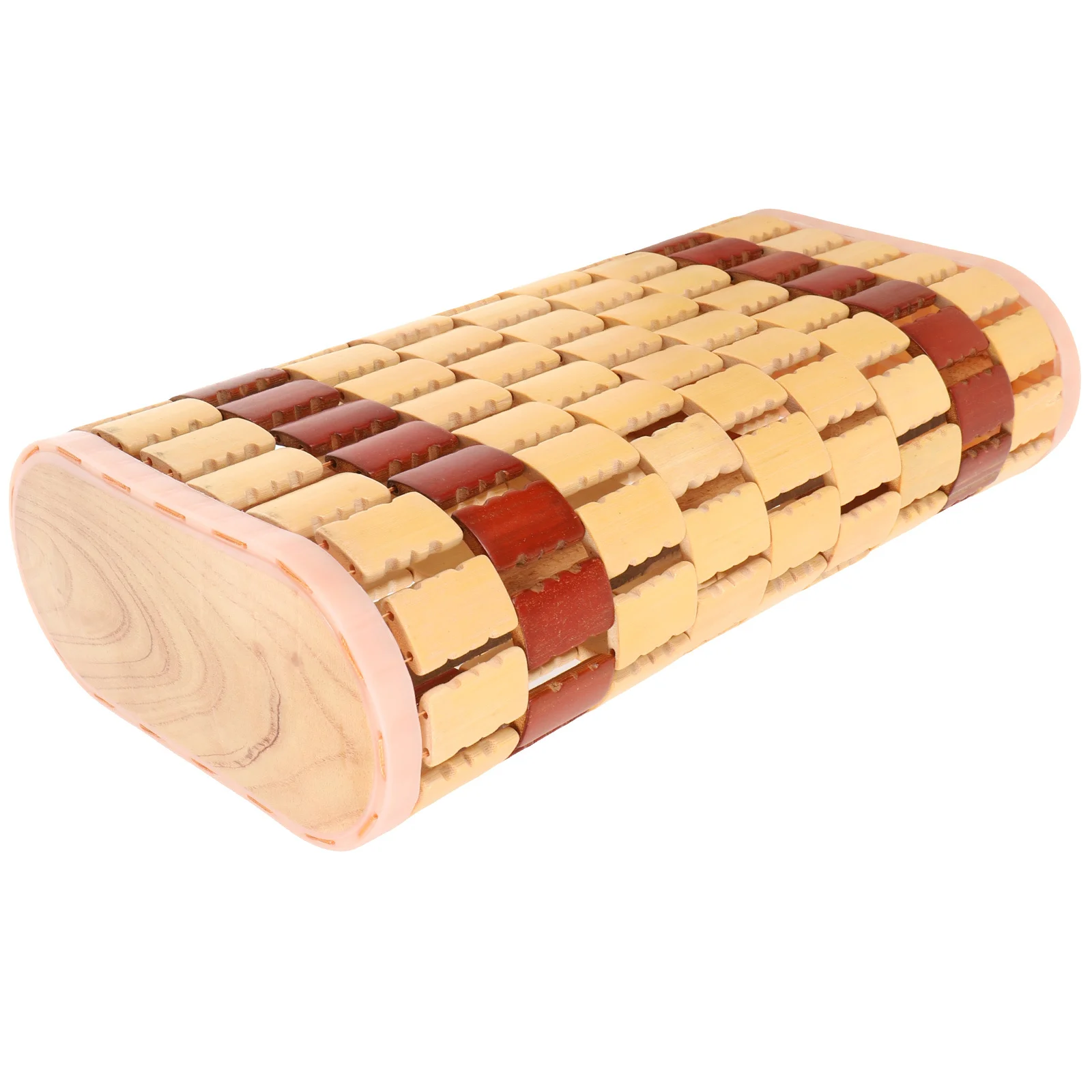 

Bamboo Pillow Ergonomic Hollow Core Cervical Neck Support Comfortable Bed Pillow for Summer Use Senior Relaxation