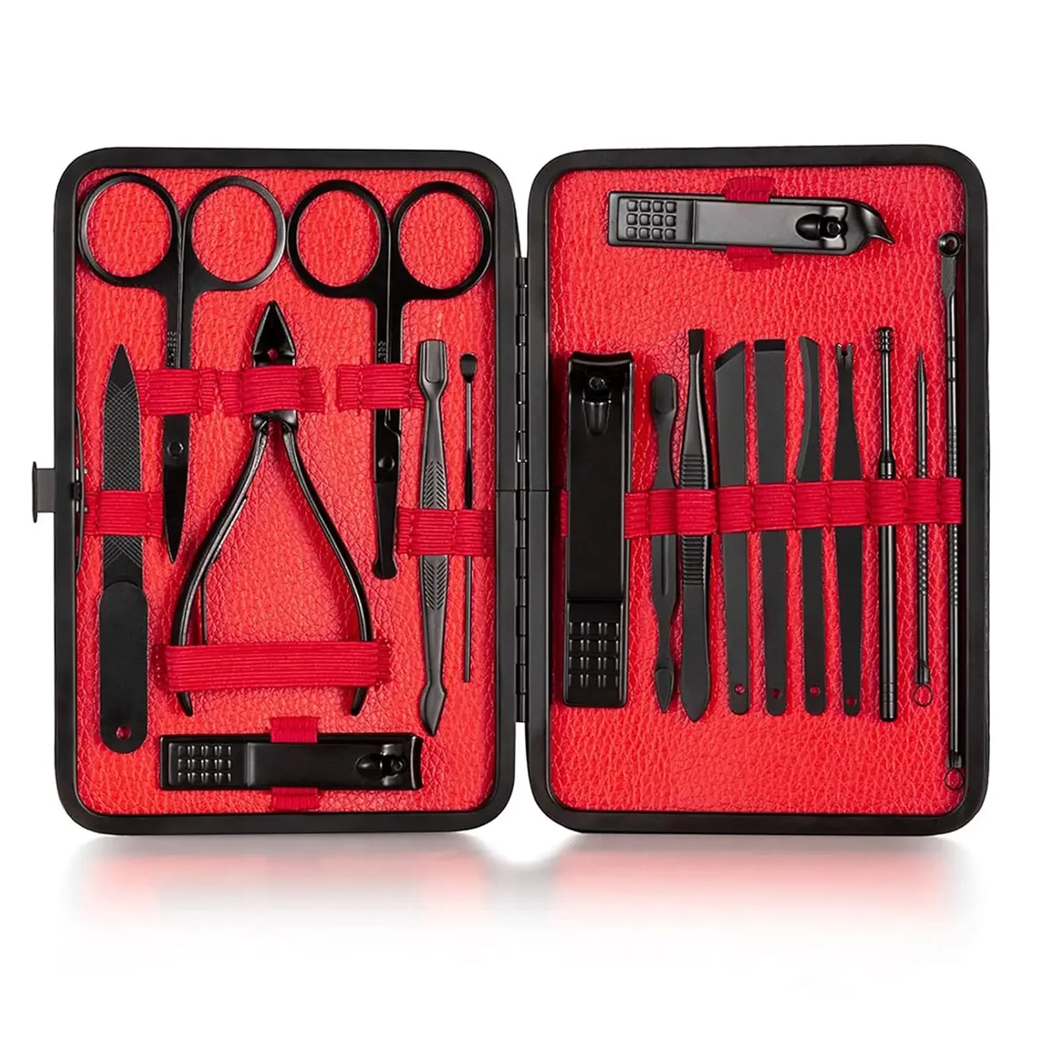 

18-Piece Nail Clippers Trimming Tool Set Manicure Set Pedicure Kit Nail Clippers Professional