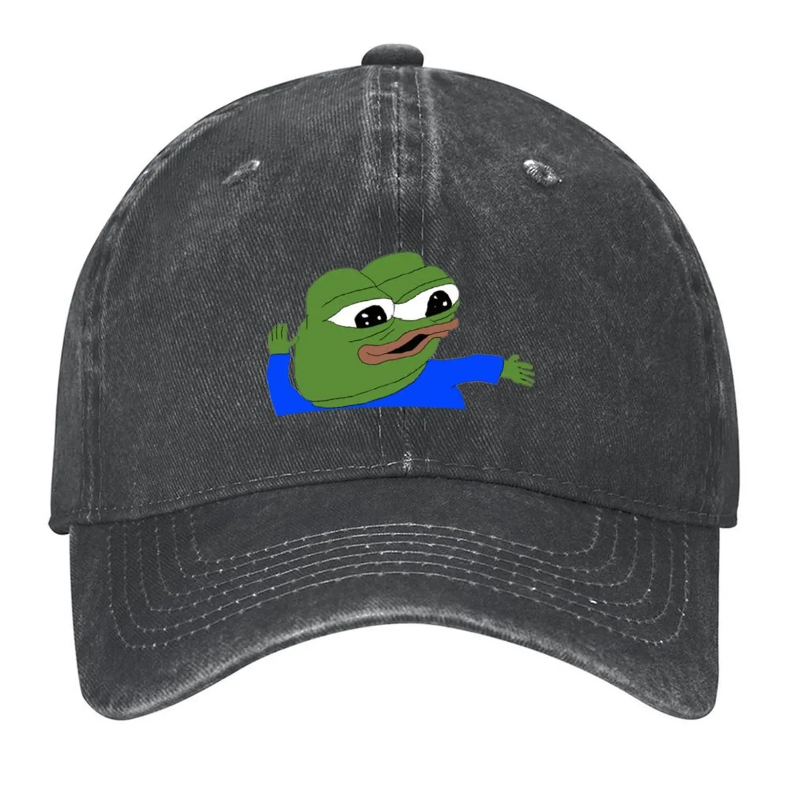 

Dancing Apo Pepe the Frog's help helper Baseball Cap Trucker Cap Fishing cap Hat Man For The Sun Women's Beach Outlet Men's