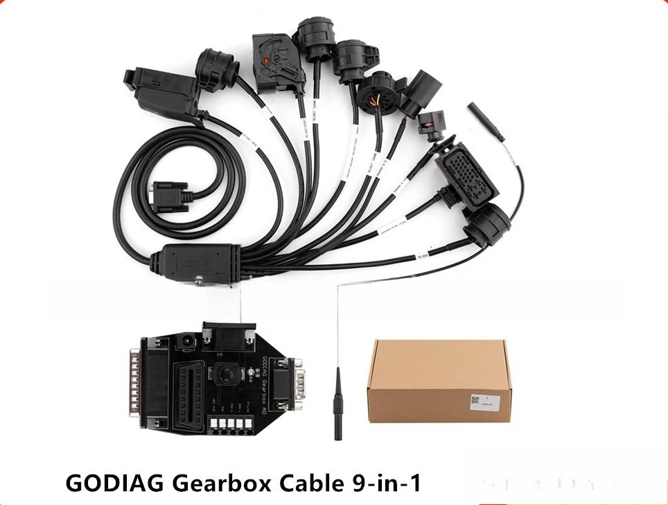

For GODIAG transmission line 9-in-1 kit, suitable for reading and writing DSG gearbox DQ200 DQ250, etc