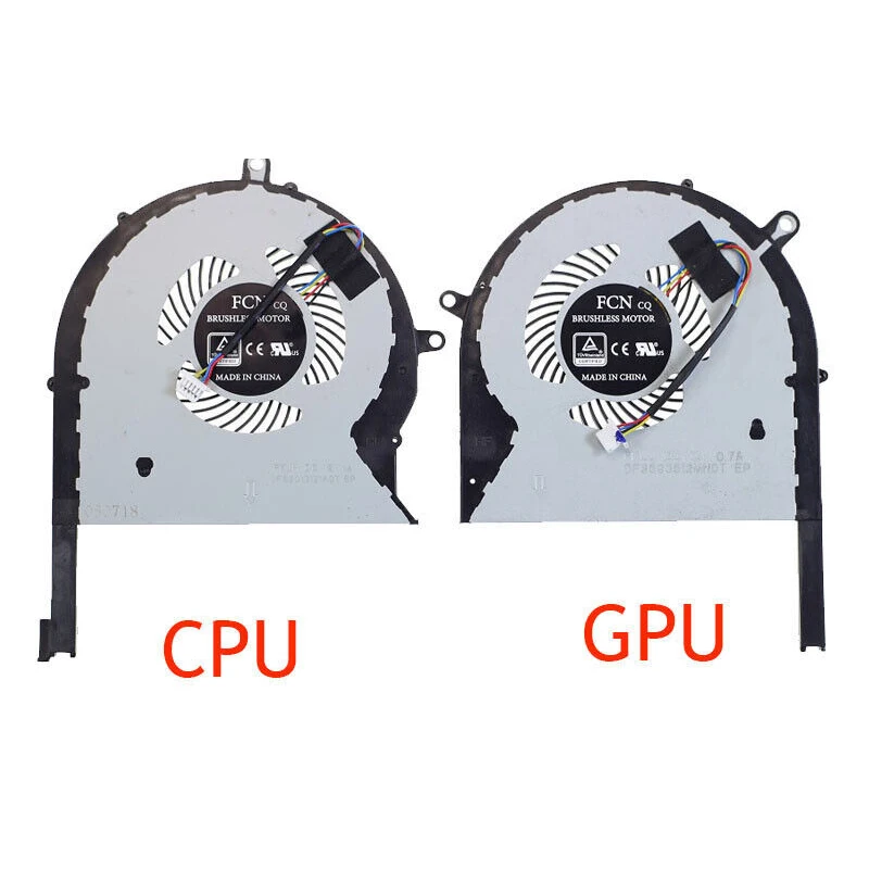 

Laptop CPU & GPU Cooling Fan For ASUS ROG Strix GL503GE GL703GE PX503GE FKLJ 0.7A DFS2013121A0T FKLH 1A DFS593512MN0T 12V