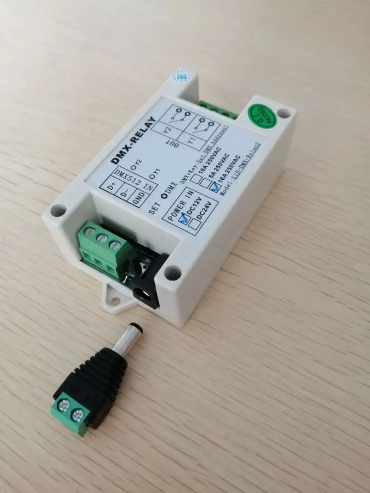 Professional 2-channel, 4-channel and 6-channel DMX512 Relay Power Switch Anti-interference DMX Power Controller