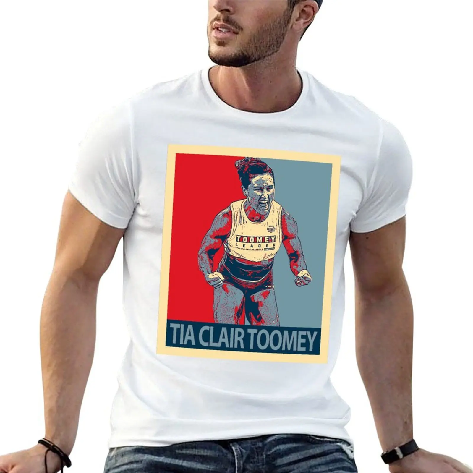 

Tia Clair Toomey T-Shirt man graphic t shirt funny t shirts cotton T-Shirt