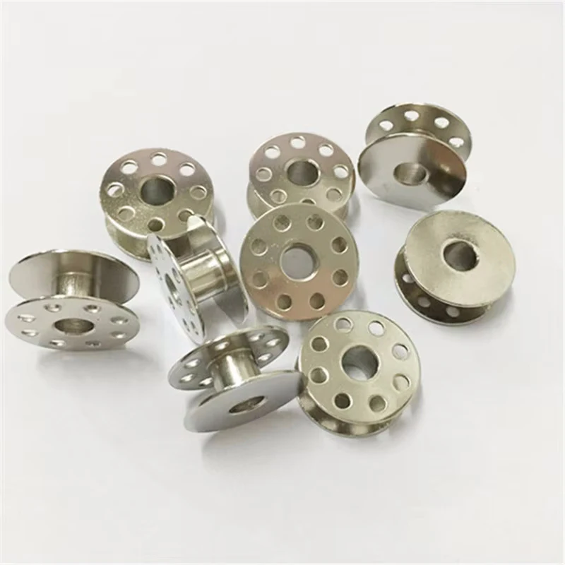 Bobine metalliche da 10 pezzi per macchine da cucire Juki Ddl-8700 a punto annodato ad ago singolo 40264NS AA7268