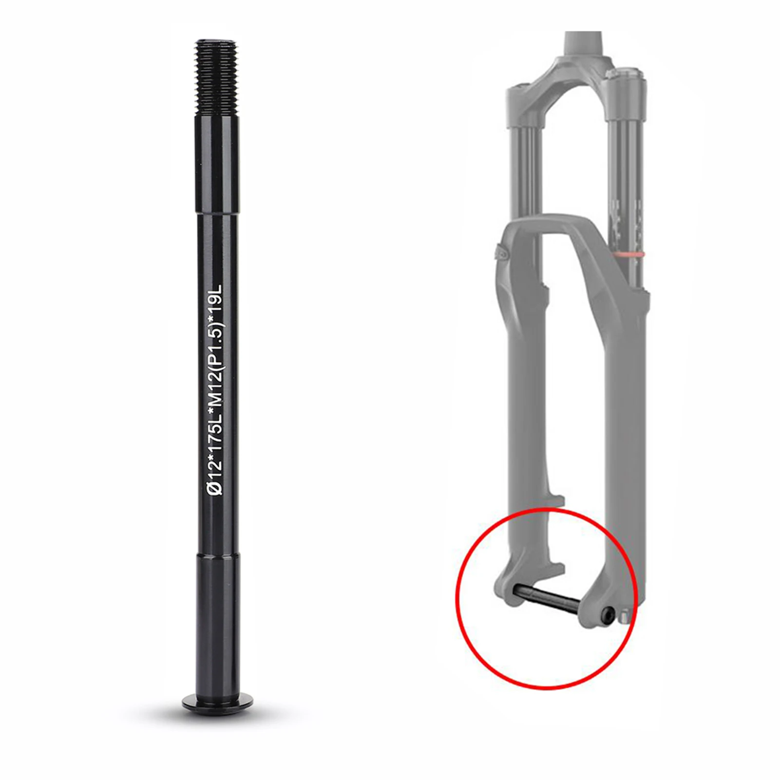 

Передний вал вилки велосипеда, передние ступицы велосипеда, трубчатый вал вилки, аксессуар для рычага сквозной оси