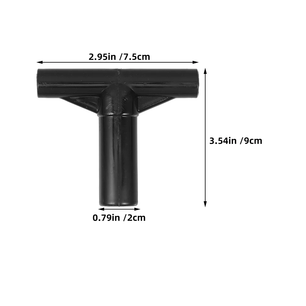 2 stks Universele Trampoline Zwart Duurzame Vervanging Voor Behuizing Polen Veiligheid Cover Rod Protector Outdoor Gebruik