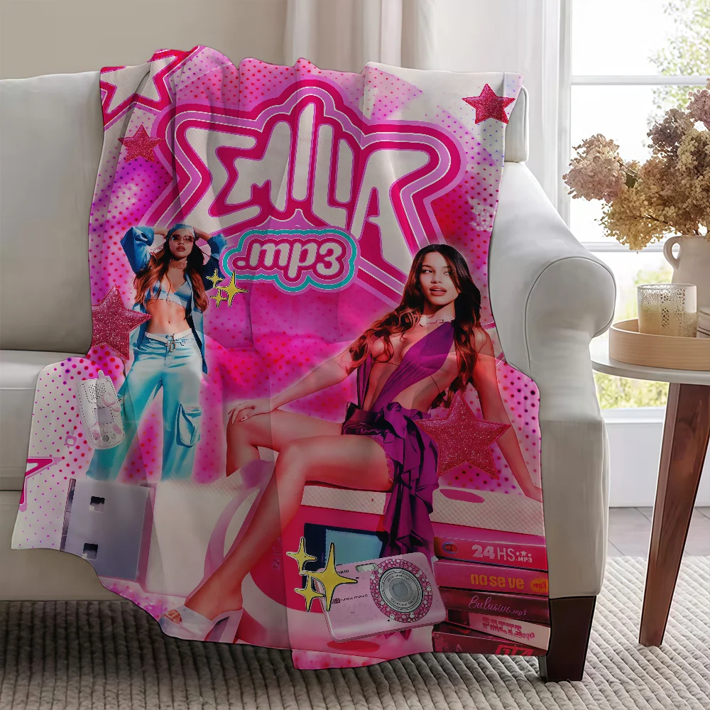 

E-EmiliaS-ES M-MerneS-ES Mp3 Blanket Soft Warm Furry Throw Super Kids Toys Bed Sofa Car Cradle