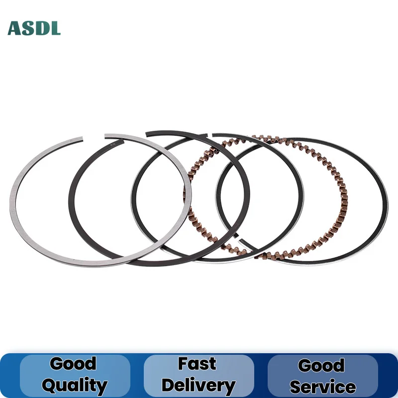 64mm 64.25mm 64.5mm STD +25 +50 0.25 0.5 Motorcycle Engine Piston Rings For Honda VLX Steed 400 VLX400 1990-1997 1996 Steed400