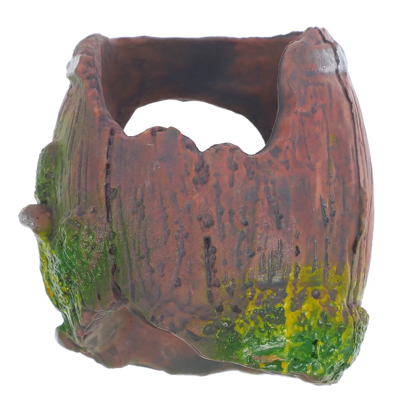 

Small Animal Hideout Cave Reptile Spider Scorpion Breeding Box With Ventilation Easy Clean Abs Material For Lizard Gecko Fish